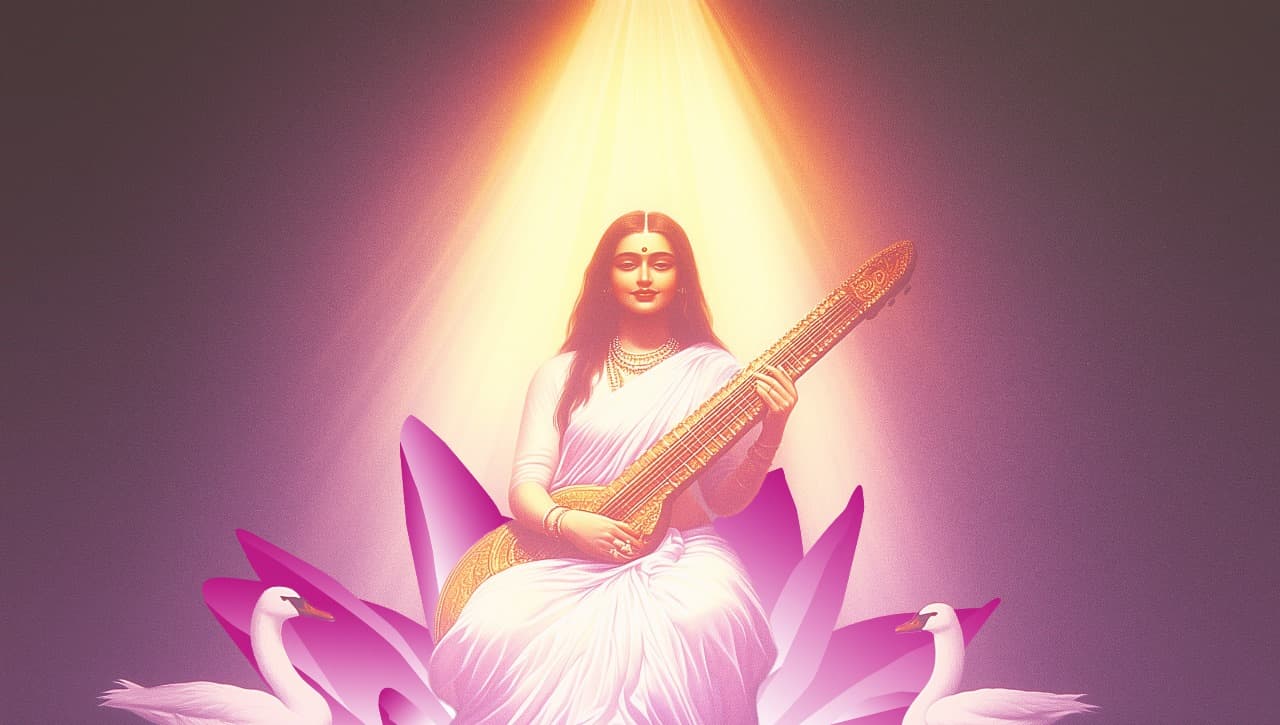 SARASVATI, EL ETERNO FLUIR DE LA ARMONÍA CÓSMICA