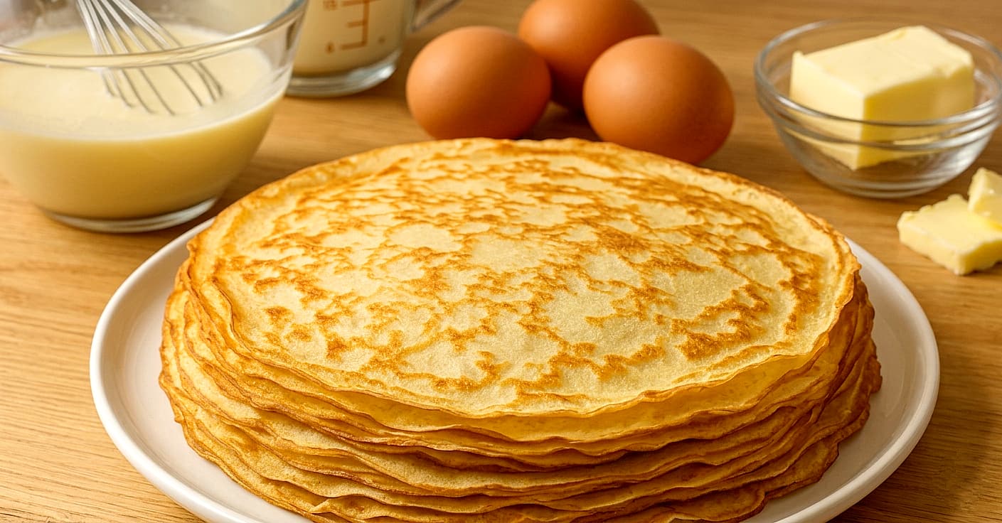 CREPES CLÁSICAS FRANCESAS