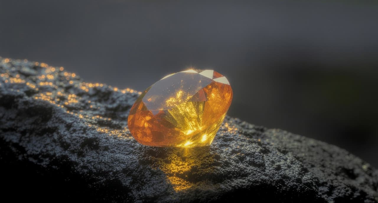 HESSONITA: LA PIEDRA DE FUEGO Y SOMBRA