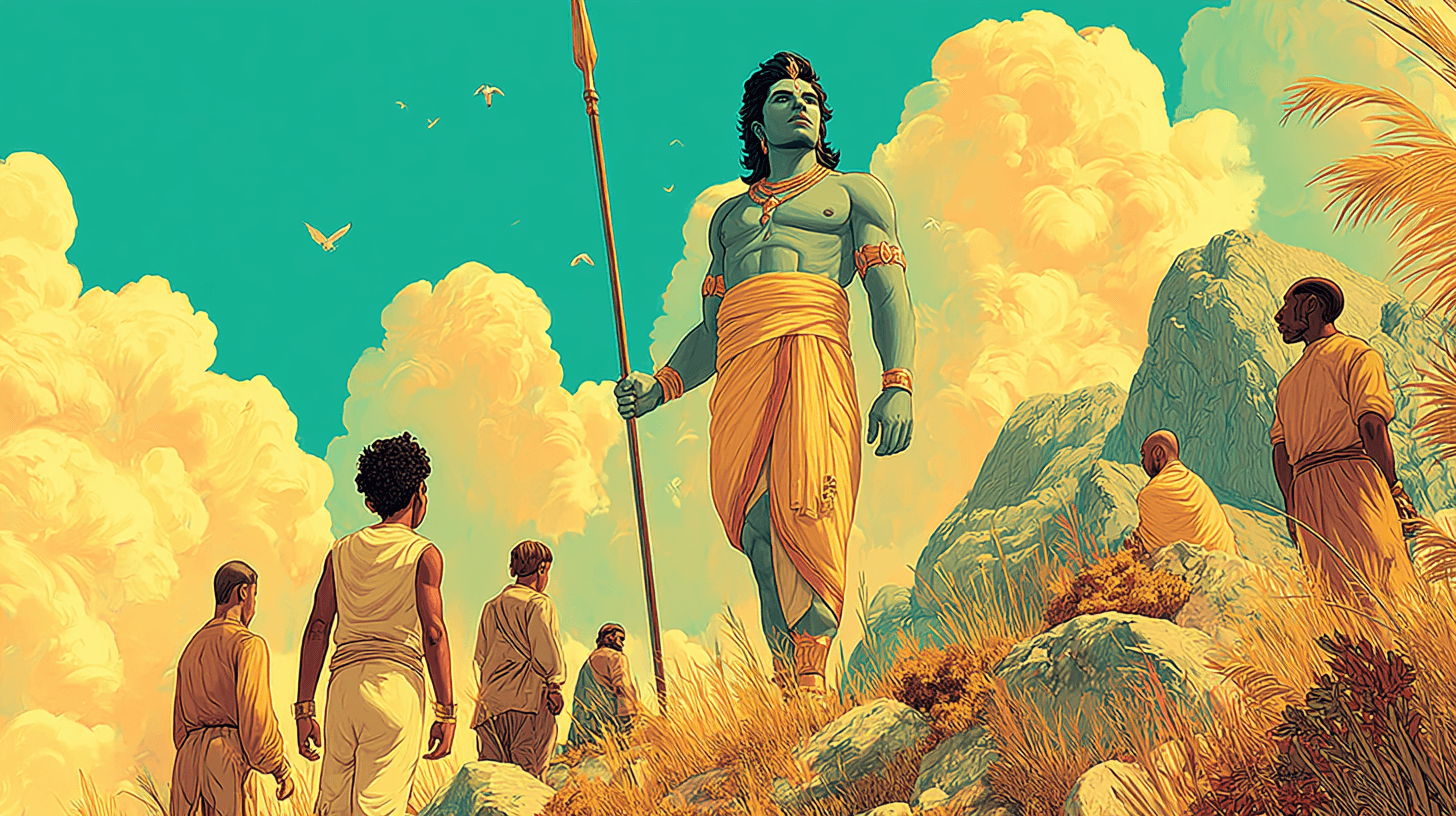 KRISHNA Y EL MONTE DE LA VERDAD